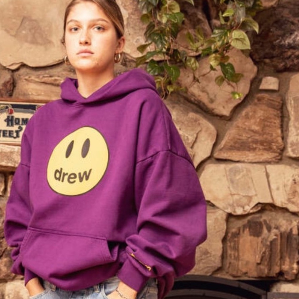 Drew House Purple Hoodie